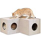 Katzentunnel Faltbar - Spieltunnel Mit Löchern Für Interaktiven Spaß