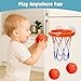 MARPPY Bath Toys, Bathtub Basketball Hoop for Toddlers Kids, Boys and Girls with 4 Soft Balls, Mold Free & Strong Suction Cup, Bathtub Shooting Game & Fun Toddlers Bath Toys for Boys or Girls