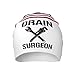 ONVOWO Drain-Surgeon-Funny-Plumber Gifts Women's Slouchy Beanie Hat Baggy Skull Sleep Cap Headwear Hedging Hat Black