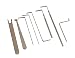 Produktbild Dietrich Set Profi Schloss Spanner Set 8-teilig Original Multipick ® Elite Lockpicking Zubehör
