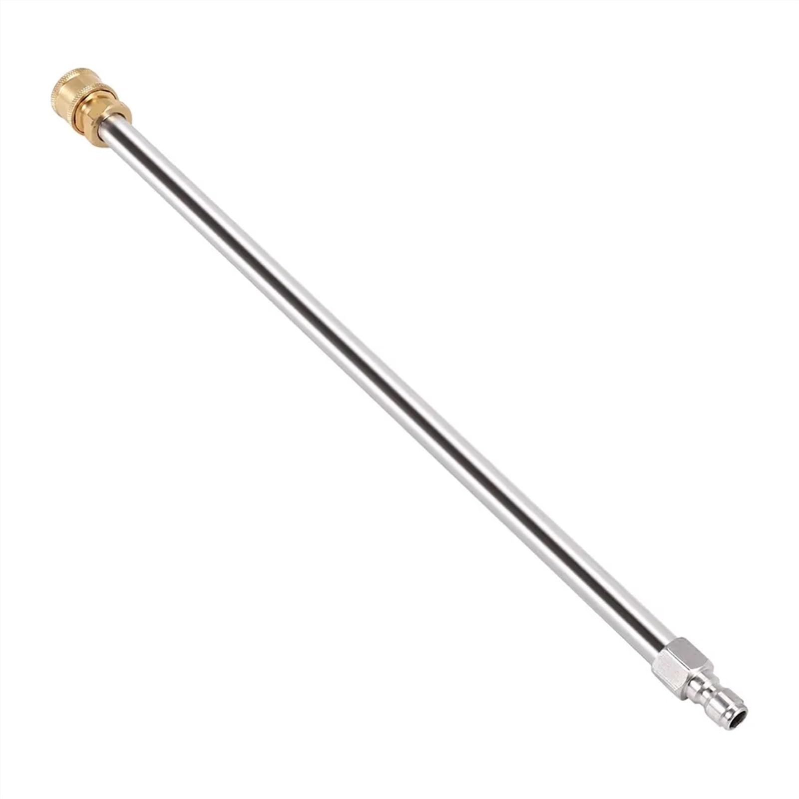 Lancia di Estensione per Idropulitrice 1 prolunga for idropulitrice ad Alta Pressione Dritta con Lancia a spruzzo Attacco rapido da 1/4" in Acciaio Inossidabile, 40 cm