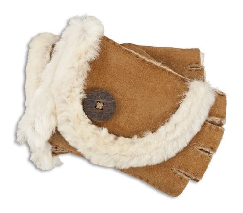 UGG11107 - Mini Bailey Guantes sin dedos Mujer - Marrón - Small B (Medium) US