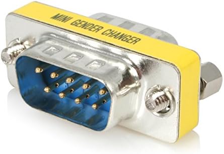 StarTech.com Slimline Serial DB9 Gender Changer - M/M - Serial gender changer - DB-9 (M) to DB-9 (M) - GC9SM
