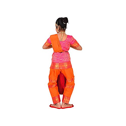 Image of Girl's China Silk Costume (Multicolour, 28), Adult