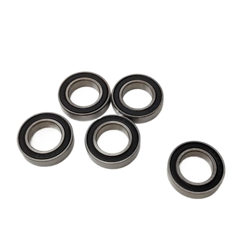 Bearing Steel Silicon Nitride Ceramic Ball Bearings 6900 6901 6902 6903 6800 6801 6802 15267 2RS Self-lubricating Insulation(6802 15x24x5mm)