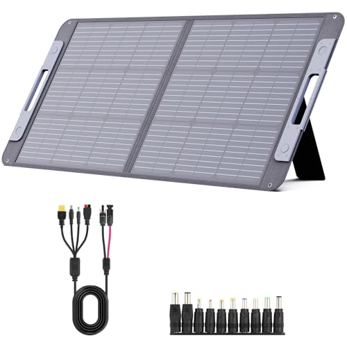 Callsun 100W Portable Solar Panel for Power Station, Monocrystalline 100