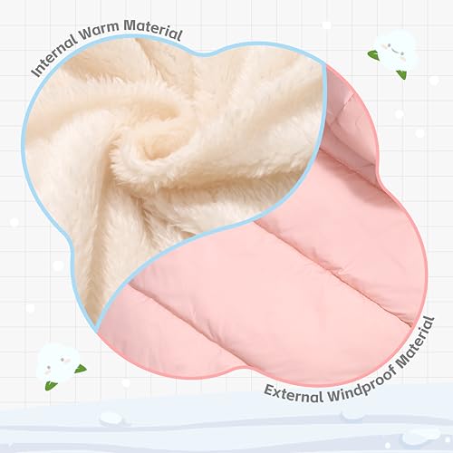 Baby Boys Girls Winter Coats for Toddler Kids Infants Baby Light Puffer Warm Thick Hooded Down Jacket for 2-7 Years4