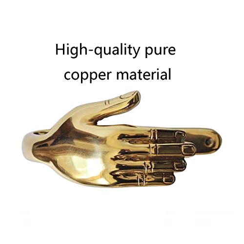 Vorhanghalter für Wand Metall Vorhang Raffhalter Dekorative Vorhang Vorhänge Holdbacks 2 Vorhang Krawatten Set, 19,6 * 8,2 * 11,3 cm, Gold
