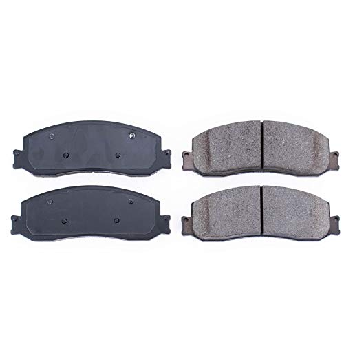 Image of PowerStop Front Brake Pads for Ford F-250 Super Duty 2012 | Ford F-350 Super Duty 2012 - Z16 Ceramic Brake Pads Replacement, 16-1631