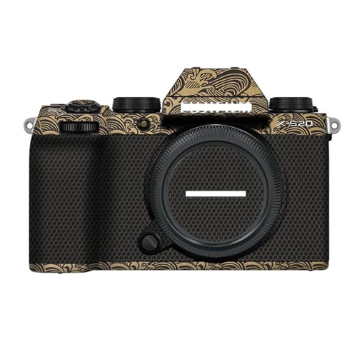 Mebont �J�����A�N�Z�T���[ Fujifilm X-S20�Ή� �J�����ɓK������ی쑕���X�e�b�J�[�ŁA�ώC�����A�ϖ��Ր���������J�����X�L���ی�t�B�����A����(Wave Gold)