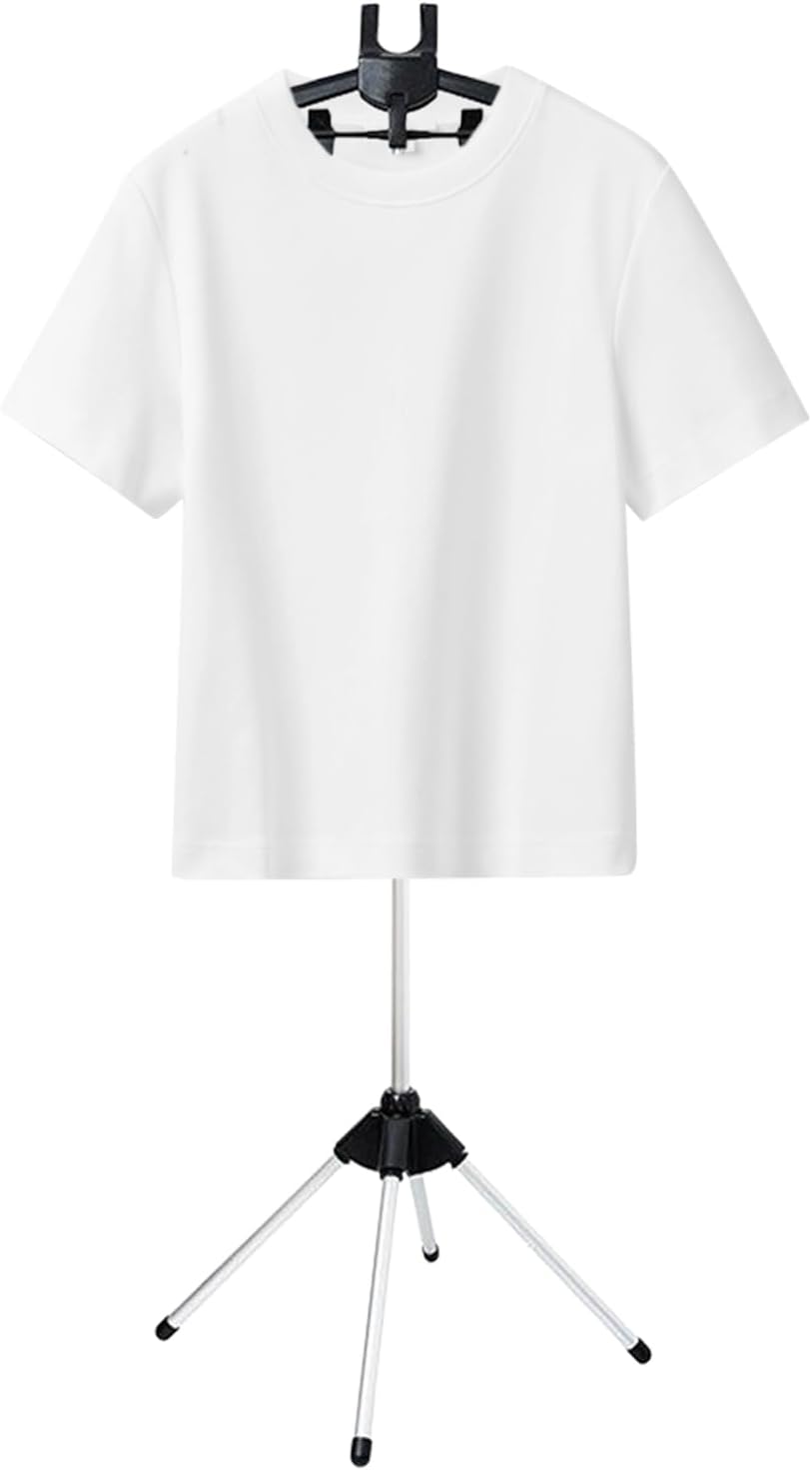 Foldable Steamer Hanger Stand – Adjustable Handheld Steamers Garment Holder, Lightweight and Portable Design | Ideal for Pants, Dresses, Wedding Gowns, Home Use, College Dormitories, Student