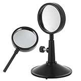 Miroir convexe avec support : fabriqué dans un matériau durable et sûr, d'excellente qualité et conçu pour une utilisation prolongée. lentille avec support