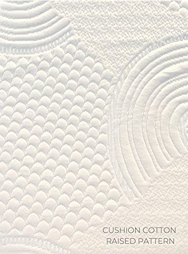 Organictextiles Organic Latex Mattress Topper, Queen Size 3" Thick, Medium Firm, Organic Cotton Fabric Topper Cover Protector Included… #TOP2