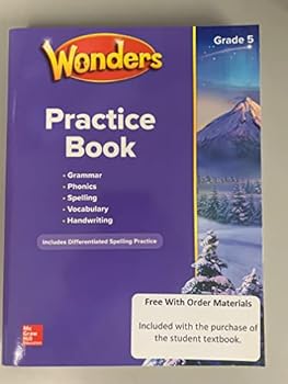 Paperback Wonders Grade 5 NA Practice Book (BLM) (ELEMENTARY CORE READING) Book