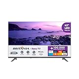 Smart Tv 43' Britânia Roku Tv Hdr10 Dolby Áudio B43cra