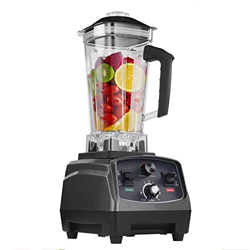 IW.HLMF Mezclador Comercial con Temporizador/batidora de Alta Resistencia de 2200 W, licuadora de Frutas, Transformador de Alimentos, Batidos de Hielo, Tarro de 2 l, Baibao de 110 V (tamaño: 220 V)