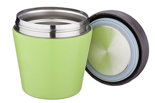 MIRA Stainless Steel Lunch Jar, Vacuum Insulated. 10oz, Split Pea Green