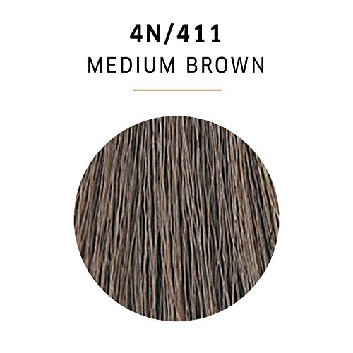 Amazon Com Wella Color Charm Permanent Gel Hair Color For Gray Coverage 4n Medium Brown Everything Else