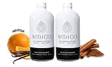 2 pack WithCo Ellis Old Fashioned Cocktail Mixer (makes 64 Cocktails) with Madagascar Vanilla, Orang