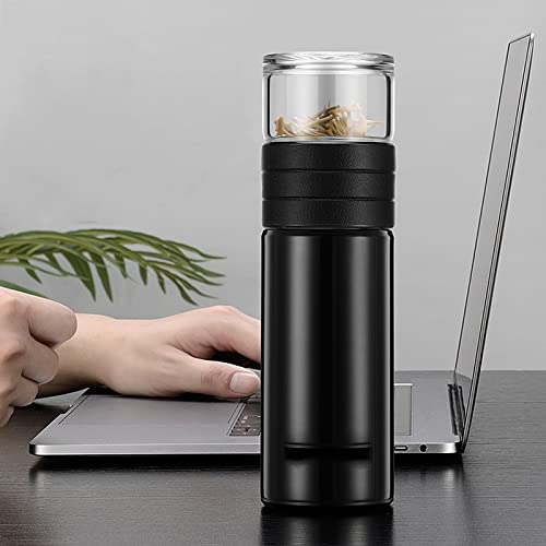 Leige Tea Thermos Vacuum Cup Thermoses Mug Temperature Display Glass Bottle Infuser Thermal #TOP4