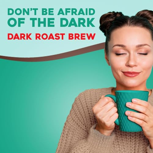 Image of The Original Donut Shop Dark, Keurig Single Serve K-Cups, Dark Roast Coffee Pods, A Devilishly Delicious, Extra Bold Brew ROAST! Fully Flavored and easy going - Simply Great Coffee!