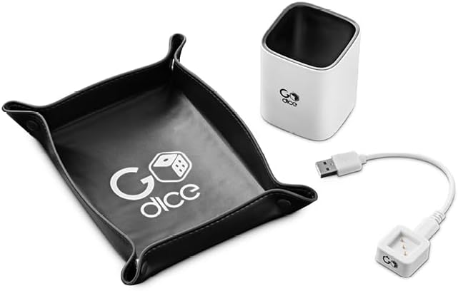 Miniatura 4 de Bandeja GoDice  Bandeja rodante de dados, bandeja de dados plegable, compatible con juegos de mesa RPG DND