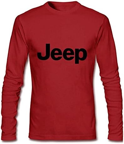 JZJShirt Men's Jeep Logo Long Sleeve T-Shirt