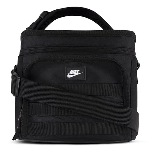 Nike Insulated Lunch Bag with Adjustable Shoulder Strap – Black – One Size