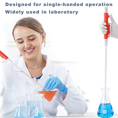 Onilab Pipette Pumps,Scientific Pipette Pump 25Ml, Red, For Disposable Plastic And Glass Pipettes #TOP5