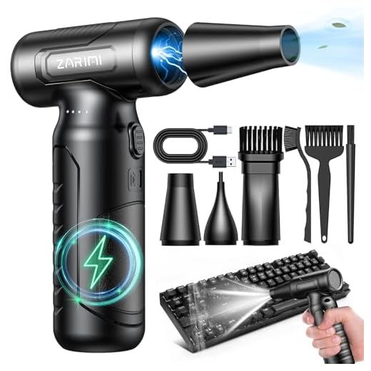 Electric Compressed Air Duster - Cordless Cleaner