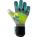 Erima Jugend Flex RD Robusto Torwarthandschuh, Petrol/Lime/schwarz, 7,5