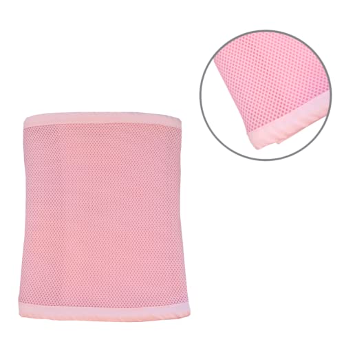 Tela Respirável Para Berço, Baby Deluxe, Rosa Liso