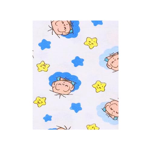 Cueiro Flanelado Turma da Mônica Cebolinha