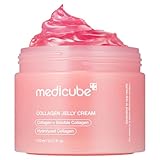 medicube Jelly Cream with Collagen, Niacinamide | Freeze-Dried Hydrolyzed Collagen for Skin Barrier Hydration & 24H Glow | Plumper, Firmer looking skin | 3.71 fl.oz