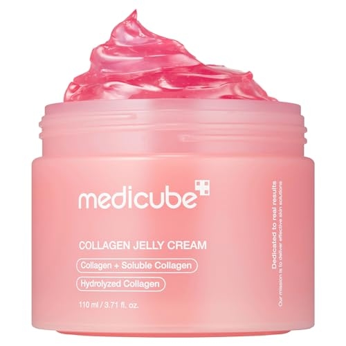 medicube Creme De Gelatina De Colágeno - Niacinamida E Colágeno Hidrolisado Liofilizado - Aumenta A Hidratação Da Barreira Da Pele E Proporciona Brilho E Aparência Revigorada Por 24 Horas - Sem Cora