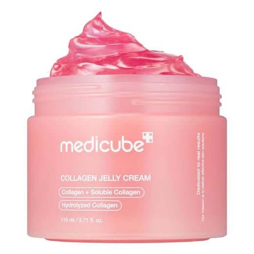 medicube Jelly Cream with Collagen, Niacinamide | Freeze-Dried Hydrolyzed Collagen for Skin Barrier Hydration & 24H Glow | Plumper, Firmer looking skin | 3.71 fl.oz