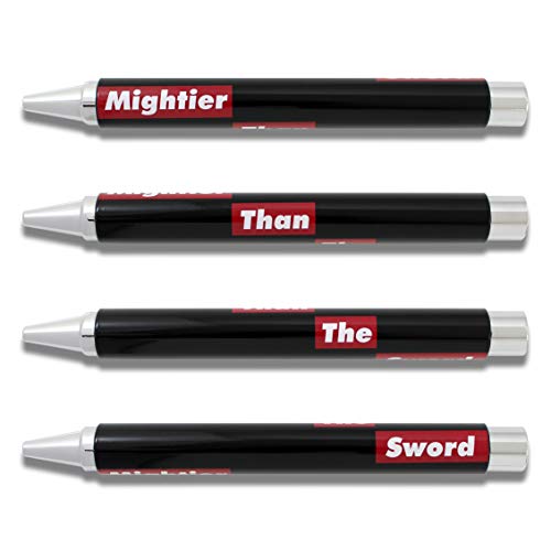 Stylo bille rétractable Mighty Acme Studios en métal robuste