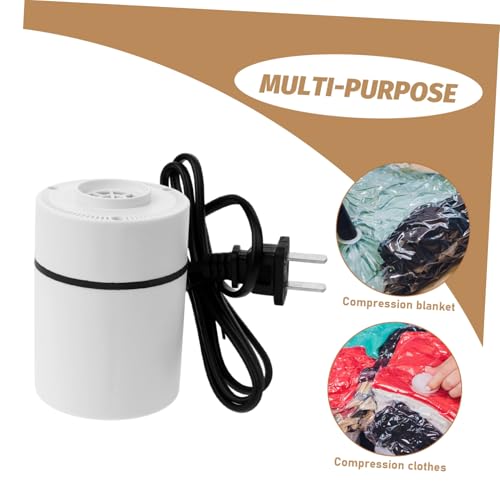Bolsa de vacío para ropa PRETYZOOM con bomba eléctrica portátil de PP 5