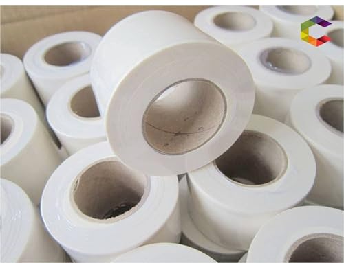 Image of VIBHA PVC Self Adhesive Tape For Air Conditioner Copper Pipe Wrapping Tape AC Insulation Tape Water Prof Heavy Duty 20 Meters Length, 48MM (White)