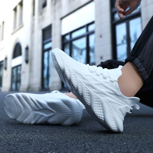 Image of DLWKIPV Womens Slip on Walking Tennis Shoes for Women Work Running Athletic Gym Sports Sneakers Lightweight Casual Shoe