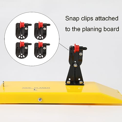 SAUYRASY 4Pcs Planer Board Zams pro Release Clips Fishing in-line Side Clip for Offshore Fishing Tackles Trolling Downrigger Clips