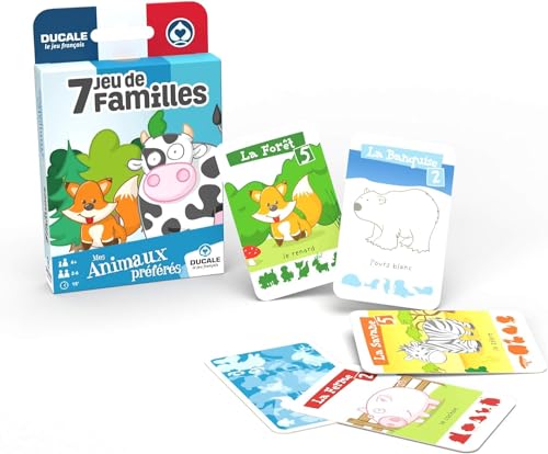 Jeu de 7 famille Cartamundi Mes animaux préférés - vue 3