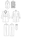 McCall's Costumes Men's Historical Suit Costume Sewing Pattern, Size S-M-L-XL-XXL
