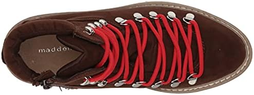 Madden Girl Women's Tipperr Hiking Boot, Dark Brown, 6 | Image 4