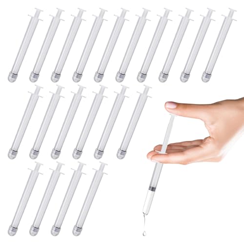 20Pcs Suppository Syringes Insemination Syringe Women Disposable Vaginal Suppository Applicator Syringe Insemination Suppositories Syri nge for at Home Insemination for Most Gel Lubricants Creams