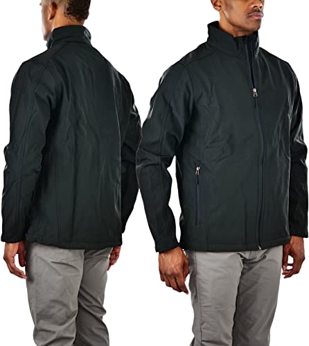 Image of ToBeInStyle Men's Warm and Comfortable Active Zip Up Jackets