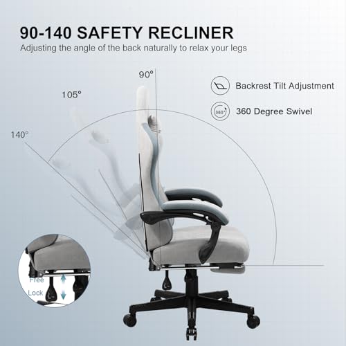 GTPLAYER Gaming Chair Footrest Ergonomic Review UK 2026 - Comfort, Build & Value