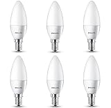 Philips LED Lampe ersetzt 40W, EEK A+, E14, warmweiß (27000 Kelvin), 470 Lumen, matt, 8718696510803