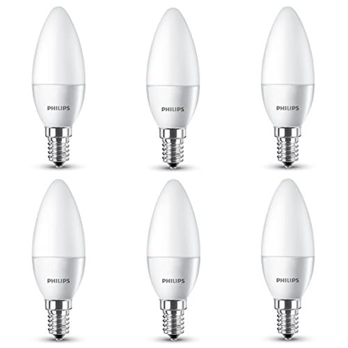 Philips LED Lampe ersetzt 40W, EEK A+, E14, warmweiß (27000 Kelvin), 470 Lumen, matt, 8718696510803