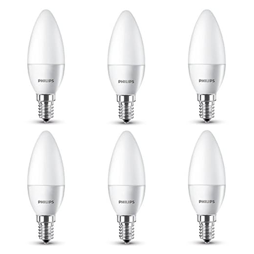Philips LED Lampe ersetzt 40W, EEK A+, E14, warmweiß (27000 Kelvin), 470 Lumen, matt, 8718696510803